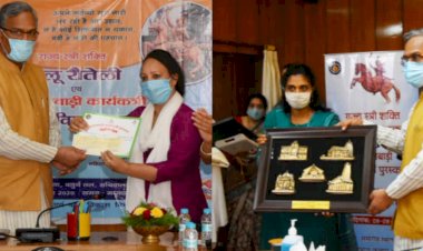 उत्तराखंड: मुख्यमंत्री ने प्रदान किये राज्य स्त्री शक्ति तीलू रौतेली एवं राज्य स्तरीय आंगनवाड़ी कार्यकर्ती पुरस्कार