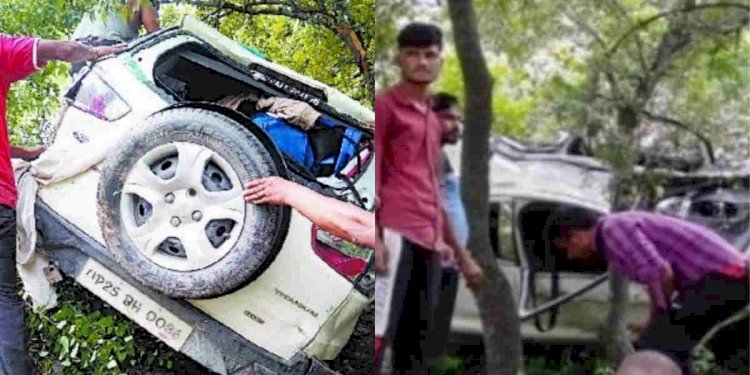 ऋषिकेश-गंगोत्री हाईवे पर खाई में गिरी कार, तीन युवकों की मौत
