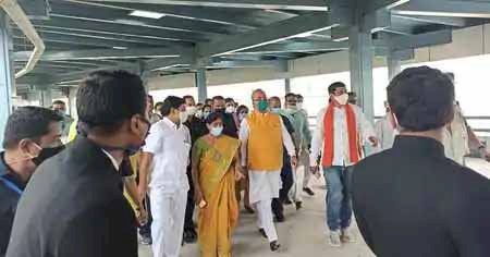 पिथौरागढ़: सीएम ने किया मल्टी स्टोरी पार्किंग का शुभारंभ
