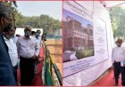 सीएम त्रिवेन्द्र ने किया नई दिल्ली में निर्माणाधीन ‘उत्तराखण्ड निवास’ का निरीक्षण
