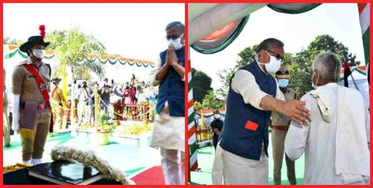 सीएम ने की शहीद कोष हेतु रुपए 75 लाख की राशि स्वीकृत