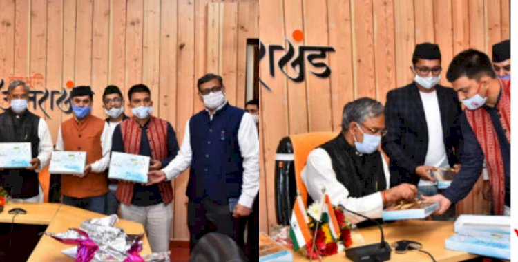 सीएम ने किया पहाड़ी अनाजों से तैयार मिठाईयों ‘‘देवभोग स्वीट्स’’ का उद्घाटन