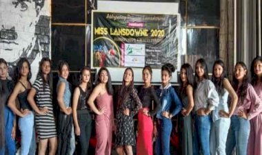 डेरियाखाल में हुआ मिस लैंसडौन-2020 ब्यूटी कांस्टेट का आयोजन