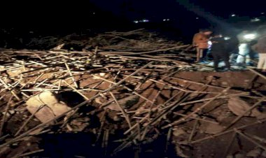 उत्तराखंड:निर्माणाधीन  पुल ढहा, 14 श्रमिक घायल