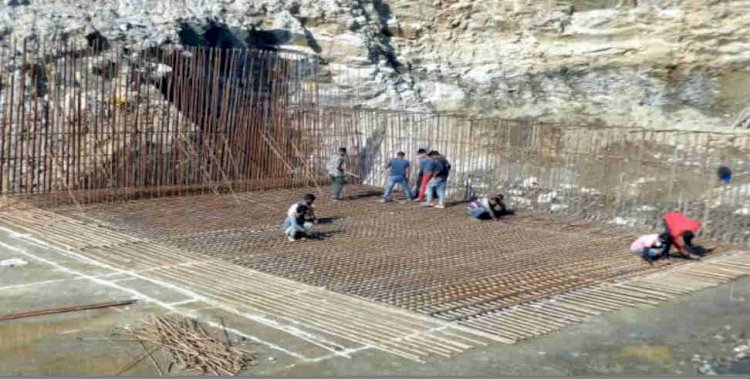 गगास बैराज को जल्द मूर्तरूप देने को युद्धस्तर पर हो रहा निर्माण