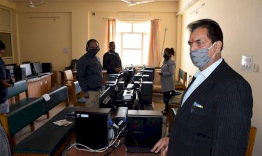 विस परिसर में बनी अत्याधुनिक उपकरणों से युक्त आईटी लैब