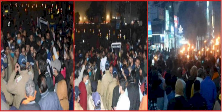 मासूम से दरिंदगी पर हरिद्वार में फूटा आक्रोश, फरार आरोपी को नहीं पकड़ पाई पुलिस