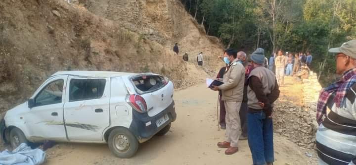 कर्णप्रयाग: खाई में गिरी कार, एक की मौत