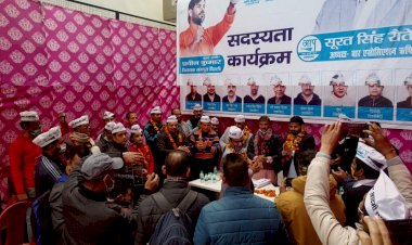 ऋषिकेश बार कॉउंसिल अध्यक्ष सूरत सिंह रौतेला ने थामा आप का दामन, क्यों थामा ये भी बताया