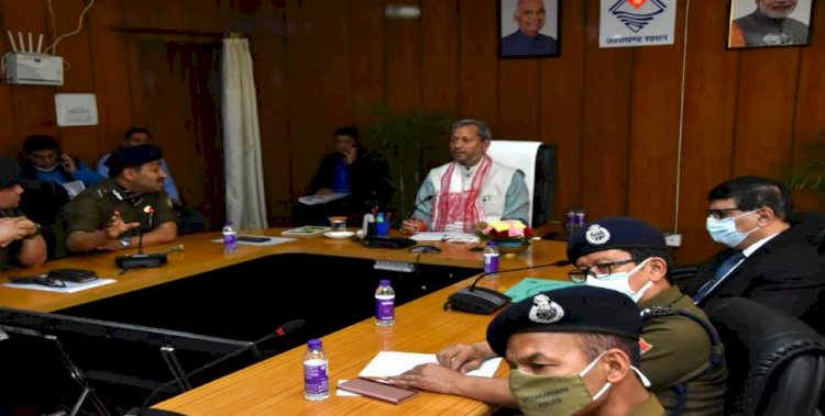 बेहतर कानून व्यवस्था सरकार की जिम्मेदारी: मुख्यमंत्री