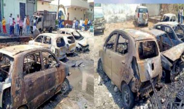 हल्द्वानी: आग से आधा दर्जन वाहन हुए खाक,  भूल से भी ऐसी जगह न करें वाहन पार्क