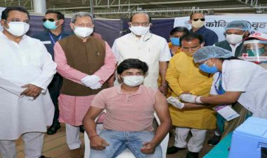 उत्तराखंड: सीएम तीरथ  ने किया 18 से 44 वर्ष के लोगों के टीकाकरण अभियान का विधिवत शुभारंभ