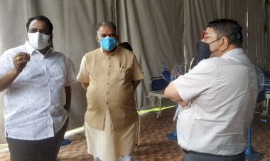 रायपुर कोविड सेंटर की व्यवस्था पर मंत्री ने उठाए सवाल, सीएम ने खुद किया था निरीक्षण