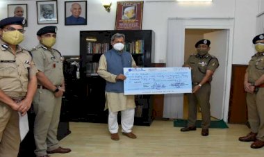 उत्तराखंड के पुलिसकर्मियों ने सीएम राहत कोष में दी 85 लाख रुपये की मदद