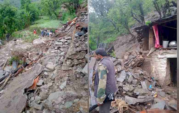 चकराता: मूसलाधार बारिश ने मचाई तबाही, तस्वीरों में देखें तबाही के निशान