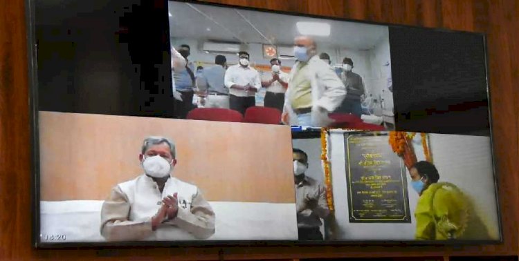 श्रीनगर मेडिकल कॉलेज में स्थापित किए गए 30 नए आई.सी.यू बेड, सीएम ने किया लोकार्पण