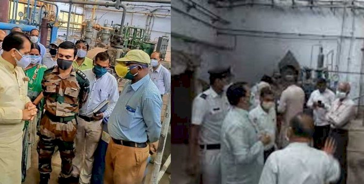 सेना के इंजीनियरों की अथक मेहनत से IDPL के ऑक्सीजन प्लांट में उत्पादन शुरू