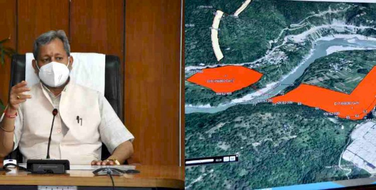 सीएम तीरथ ने ली ऋषिकेश-कर्णप्रयाग रेल लाईन प्रोजक्ट के कार्य प्रगति की जानकारी