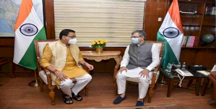 केन्द्रीय रेल मंत्री से मिले सीएम धामी, उत्तराखंड की इन रेल परियोजनाओं पर हुई चर्चा