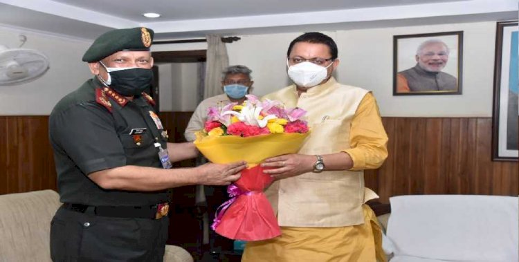 CDS जनरल रावत और NTRO चीफ अनिल धस्माना से मिले सीएम धामी, सीमावर्ती क्षेत्रों के विकास और ड्रोन तकनीक पर मदद का मिला आश्वासन
