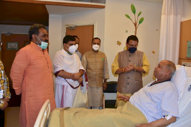 ब्रेकिंग: कैबिनेट मंत्री बंशीधर भगत की तबियत बिगड़ी, सीएम ने अस्पताल जाकर जानी कुशलक्षेम