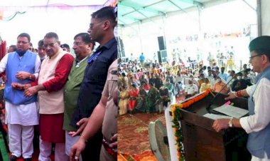 मसूरी विधानसभा क्षेत्र की 70 करोड़ रूपये की योजनाओं का सीएम धामी ने किया लोकार्पण एवं शिलान्यास