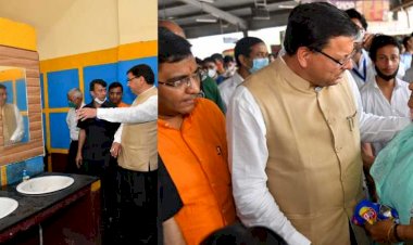 जब सीएम धामी ने अचानक किया आईएसबीटी का दौरा, देखें तस्वीरें