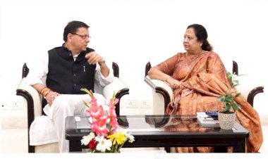 केन्द्रीय रेल एवं टेक्सटाइल राज्य मंत्री ने मुख्यमंत्री से की भेंट, राज्य में रेल संचालन एवं सुविधाओं के विकास पर हुई चर्चा