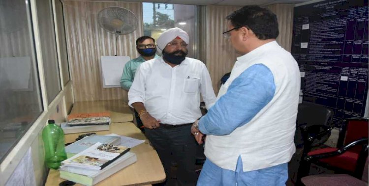 ब्रेकिंग:मुख्यमंत्री पुष्कर धामी ने किया एमडीडीए ऑफिस का आकस्मिक निरीक्षण