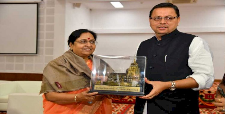 सीएम धामी समेत कैबिनेट मंत्रियों, विधायकों और अधिकारियों ने दी राज्यपाल बेबी रानी मौर्य को विदाई