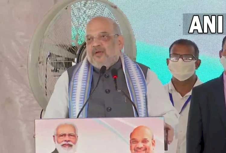 अमित शाह ने किया उत्तराखंड में भाजपा के चुनाव अभियान का आगाज, घसियारी कल्याण योजना का भी किया शुभारंभ