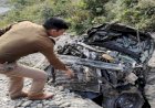 घाट-पिथौरागढ़ मार्ग पर कार खाई में गिरी, शिक्षक दंपति और मासूम बच्चे की मौत