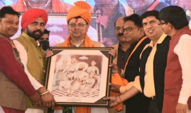 सीएम धामी ने मानूबांस में किया 'रबी कृषक महोत्सव - 2021' का शुभारंभ