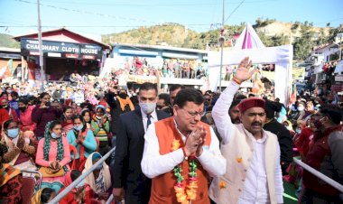 सीएम पुष्कर सिंह धामी ने  किया पोखरी में हिमवंत कवि चन्द्रकुंवर बर्त्वाल शरदोत्सव मेले का शुभारम्भ