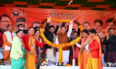 सीएम धामी और भाजपा युवा मोर्चा राष्ट्रीय अध्यक्ष तेजस्वी सूर्या  ने किया युवाओं से संवाद