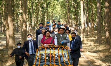 सीएम पुष्कर सिंह धामी ने किया 'सुरई इकोटूरिज्म जोन' में जंगल सफारी का शुभारंभ