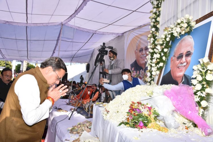 सीएम धामी ने दी पूर्व विधानसभा अध्यक्ष हरबंस कपूर को श्रद्धांजलि