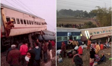 पटरी से उतरी बीकानेर गुवाहाटी एक्सप्रेस, तीन की मौत कई घायल