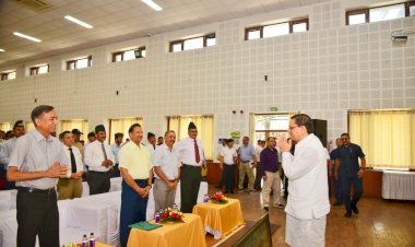 अग्निपथ योजना पर सीएम धामी ने पूर्व सैनिकों के साथ किया संवाद