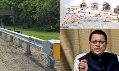 CM धामी ने अतिसंवेदनशील स्थलों पर क्रेश बैरियर लगाए जाने के दिये निर्देश
