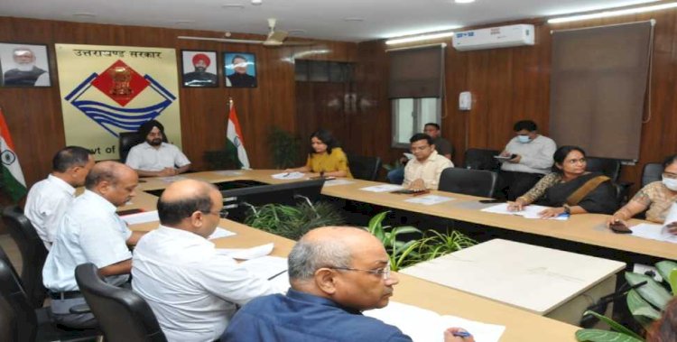 मुख्य सचिव संधु की अध्यक्षता में डेंगू की रोकथाम और नियंत्रण हेतु अंतर्विभागीय समन्वय बैठक