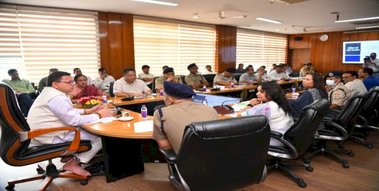 मुख्यमंत्री ने सचिवालय में नार्को कॉर्डिनेशन (NCORD) की बैठक में दिये निर्देश