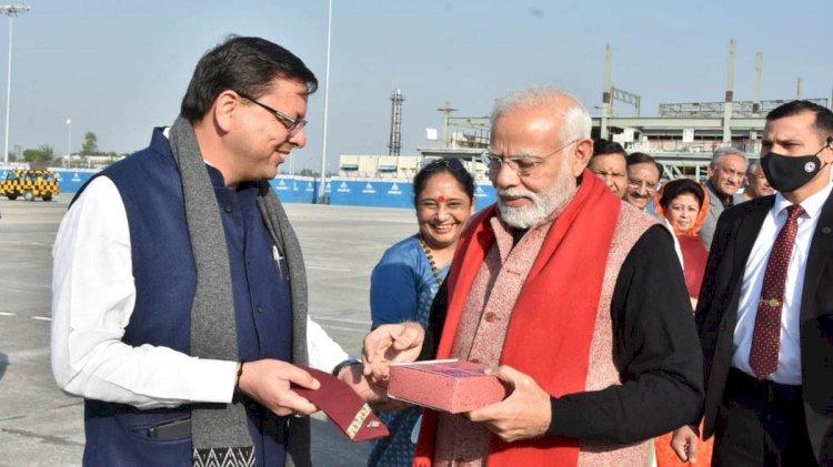 दो दिनी यात्रा के बाद देहरादून से दिल्ली रवाना हुए पीएम मोदी