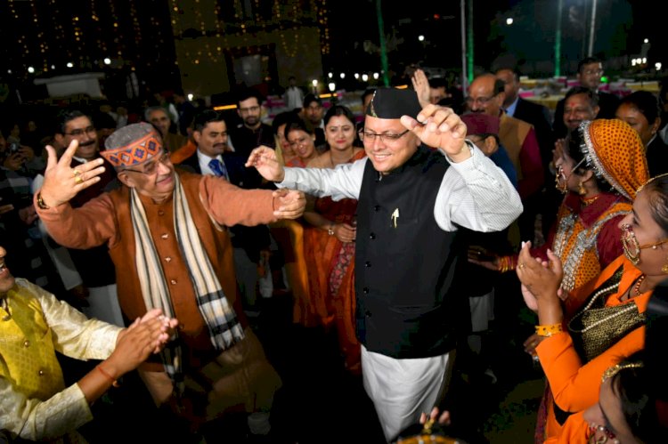 इगास के मौके पर मुख्यमंत्री आवास में जीवन्त हुई लोक संस्कृति