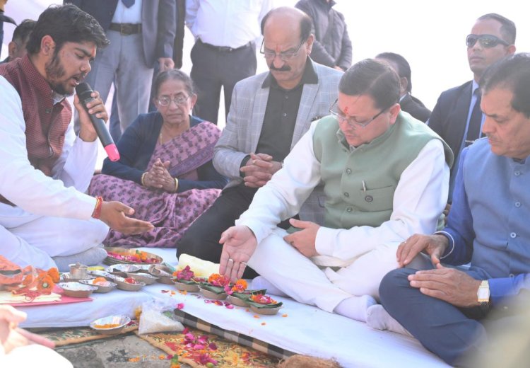 इंदिरा मार्केट का होगा कायाकल्प सीएम धामी ने किया शिलान्यास