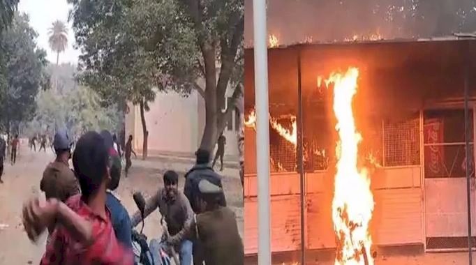 इलाहाबाद विश्वविद्यालय में छात्रों और विश्वविद्यालय के सिक्योरिटी गार्ड्स के बीच मारपीट, बना तनाव