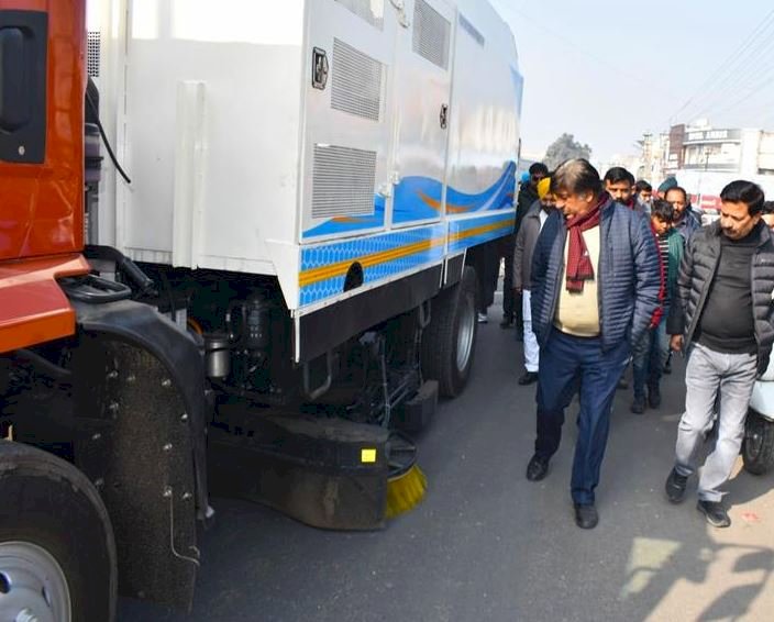 नए साल पर होशियारपुर को मिलेगी अत्याधुनिक वैक्यूम क्लीनिंग मशीन : जिंपा