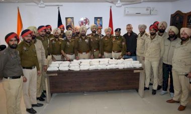 पंजाब पुलिस ने केंद्रीय एजेंसियों और बीएसएफ के साथ संयुक्त अभियान में फाजिल्का से सेना के जवान और उसके सहयोगी को 31 किलो हेरोइन के साथ गिरफ्तार किया