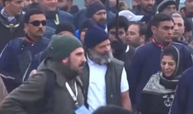 महबूबा मुफ्ती 'सुरक्षा चूक' के बाद राहुल गांधी की भारत जोड़ो यात्रा में शामिल हुईं