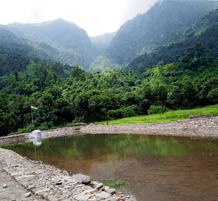 अमृत सरावेर से जग मगाई विकास की रोशनी